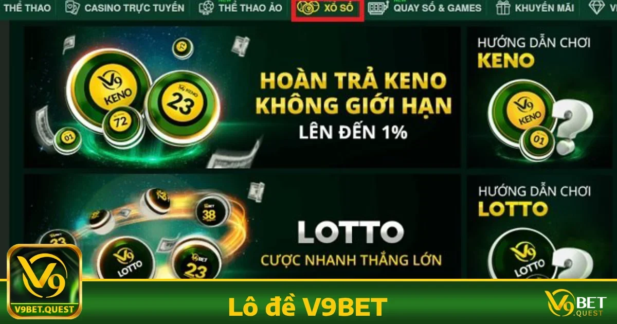 Lô Đề v9bet – Đổi Thưởng Dễ Dàng, Trúng Thưởng Cao
