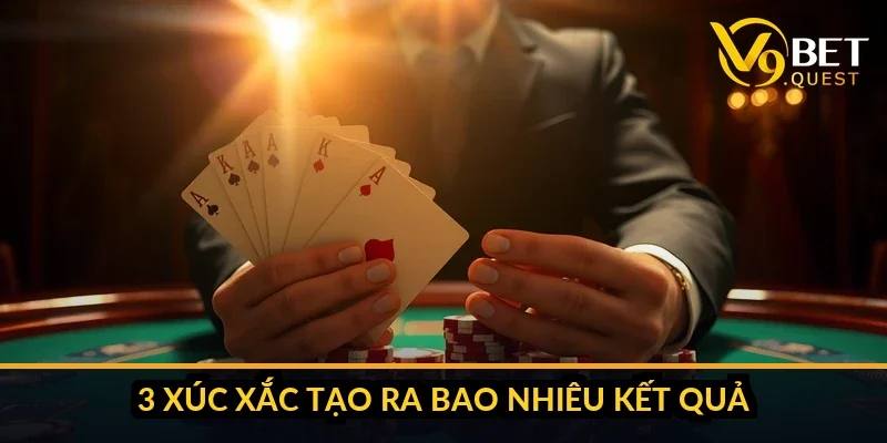 Biểu đồ phân phối xác suất tổng điểm 3 xúc xắc trong Sicbo