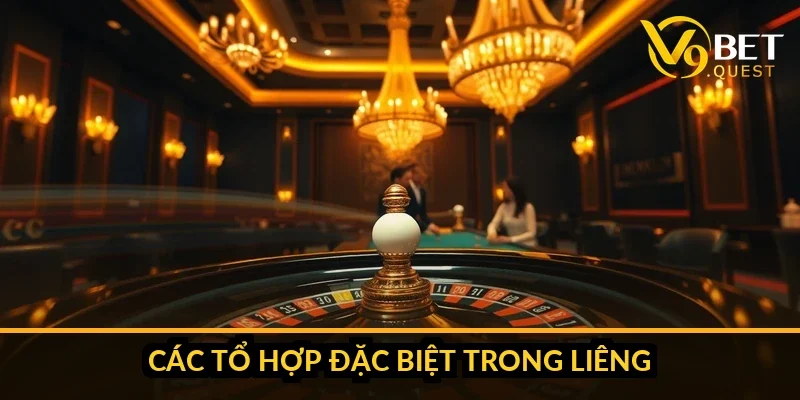 Cách chơi Liêng V9bet - Luật bài, cách tính điểm và chiến thuật 2026 2 Minh họa các tổ hợp đặc biệt trong Liêng V9bet