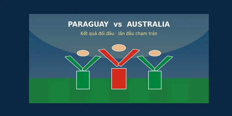Soi kèo bóng đá Paraguay vs Australia ngày 25/6 2 Kết quả đối đầu Paraguay vs Australia