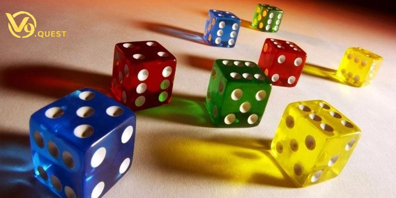 Khu vực đặt cược Tài Xỉu, Chẵn Lẻ và Bộ Ba trên giao diện V9bet