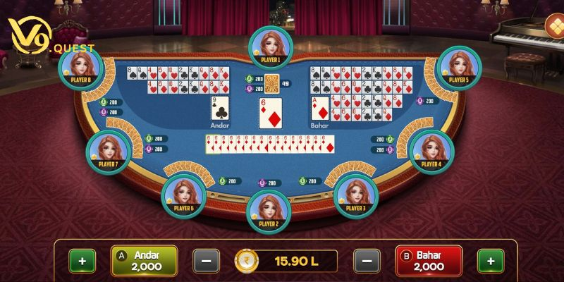 Cách chơi Andar Bahar kiếm tiền triệu mỗi ngày V9BET 3 Các bước nạp tiền siêu tốc qua ngân hàng nội địa
