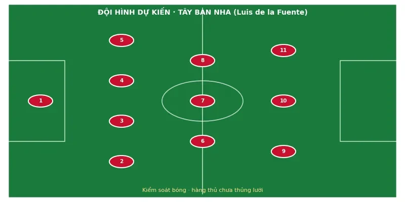 Soi kèo bóng đá Tây Ban Nha vs Bỉ ngày 10/7 3 Đội hình ra sân dự kiến Tây Ban Nha vs Bỉ