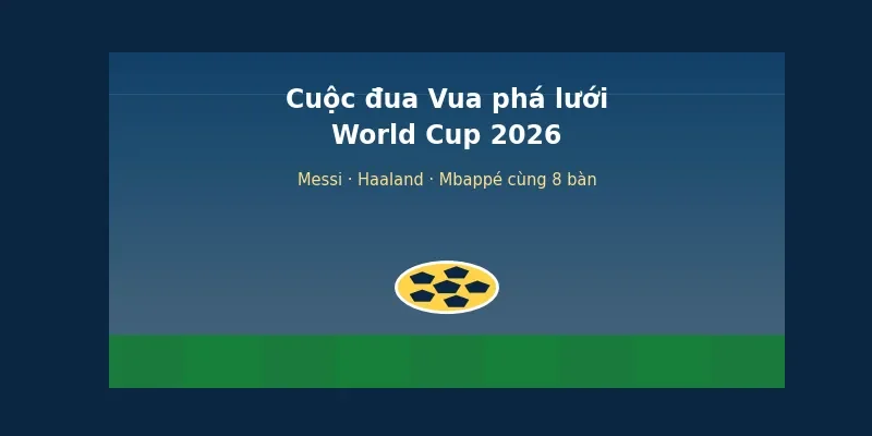Cuộc đua Vua phá lưới World Cup 2026
